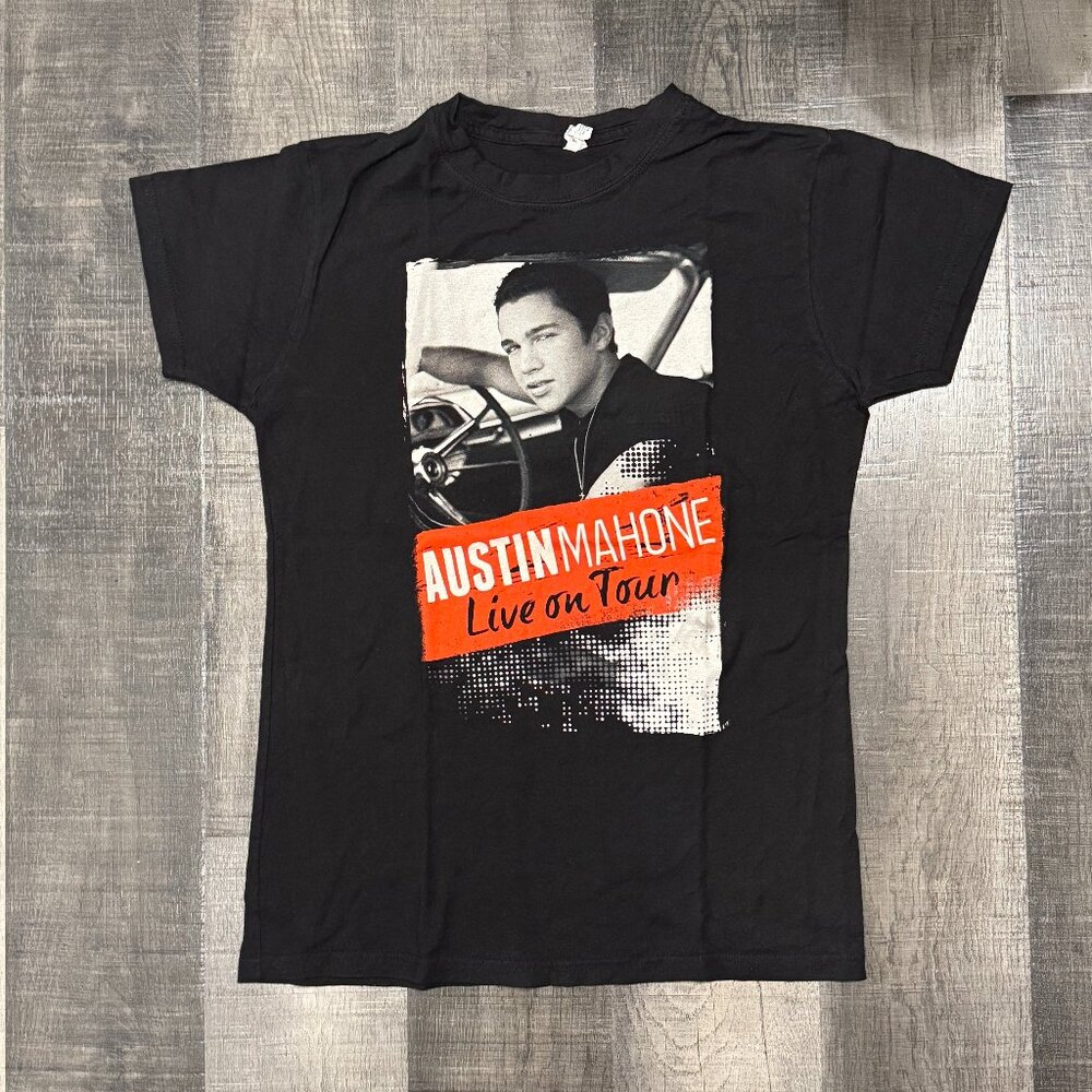 Austin Mahone Live on Tour 2014 Womens T-Shirt Size XXL